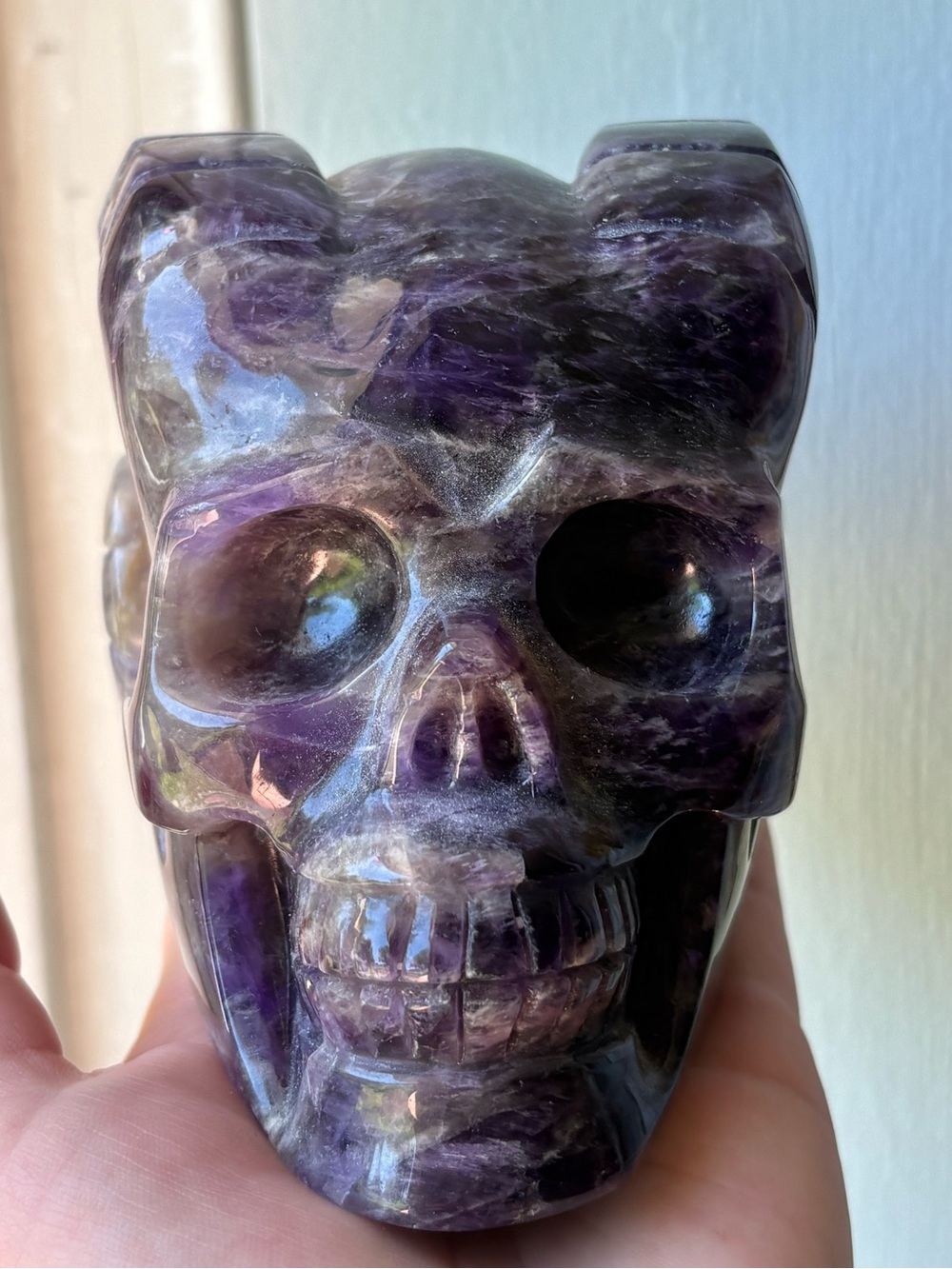 ram skull crystal